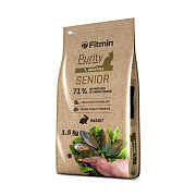 Сухой корм для кошек Fitmin Purity Senior, для пожилых, кролик, 1.5 кг