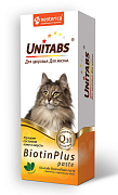 Витаминная паста Unitabs Biotin, для кошек, 120 мл