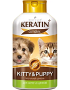 Шампунь Rolf Club Keratin+ Kitty&Puppy, для котят и щенков, 400 мл