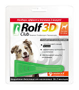 Капли на холку Rolf 3D, для собак, 10-20 кг