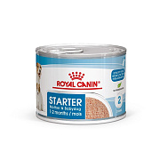 Влажный корм для собак Royal Canin Starter, для щенков, мусс, банка, 195 гр