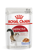 Влажный корм для кошек Royal Canin Instinctive, в желе, пауч, 85 гр