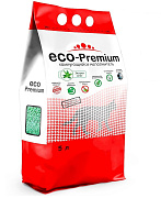 Наполнитель ECO-Premium, древесный комкующийся, алоэ, 5 л