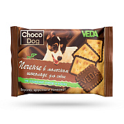 Лакомство для собак Choco Dog, печенье в молочном шоколаде, 30 гр