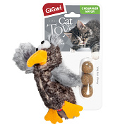 Игрушка для кошек GiGwi Утка с кошачьей мятой, 13 см