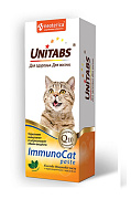 Витаминная паста Unitabs ImmunoCat, для кошек, 120 мл