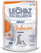 Влажный корм для кошек Lechat Excellence, для взрослых, лосось, пауч, 100 гр